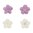 FunCakes syötävä koriste, kukkalajitelma violetti/valkoinen