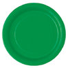 Isot lautaset, kirkkaan vihreä