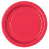 Isot lautaset, punainen