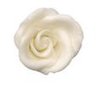 Wiltonin syötävä koriste, valkoinen ruusu keskikoko