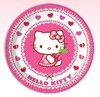 Hello Kitty hearts isot lautaset