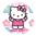 Valmis kakkukuva - Hello Kitty II