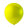 Kumipallot 100kpl, metallic yellow