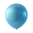 Kumipallot 100kpl, pearl blue