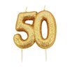 Kakkukynttilä, kulta 50v.