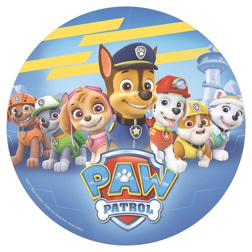 Syötävä kakkukuva, Paw Patrol kaikki hahmot