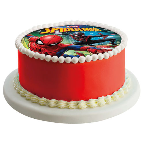 Syötävä kakkukuva, Spiderman 20cm