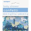 Ripoteltava confetti, babyshower boy