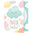 Sunshine baby shower kutsukortit