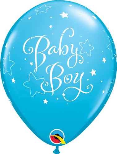 Kumipallot 6kpl, baby boy stars