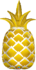Muotofoliopallo, golden pineapple