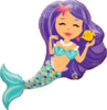 Muotofoliopallo, enchanting mermaid