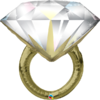 Muotofoliopallo, diamond wedding ring