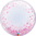 Bubblepallo, pink confetti dots 