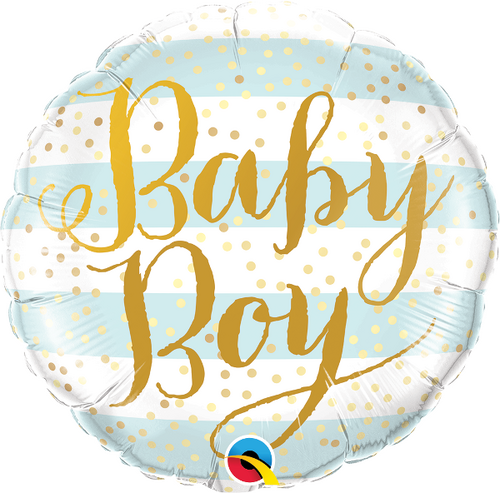 Foliopallo, Baby boy blue stripes