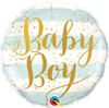 Foliopallo, Baby boy blue stripes