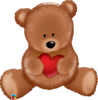 Muotofoliopallo, Teddy bear love