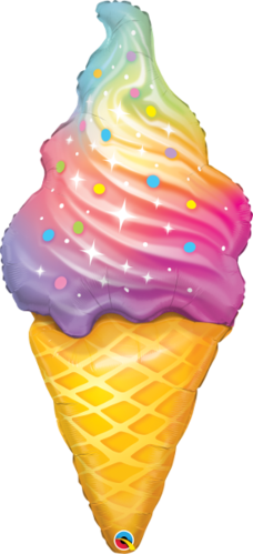 Muotofoliopallo, Rainbow swirl ice cream
