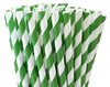 Paperipillit, vihreäraidalliset 25kpl  