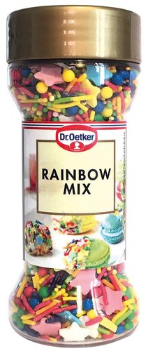 Dr Oetker koristerae, Rainbow mix 50g
