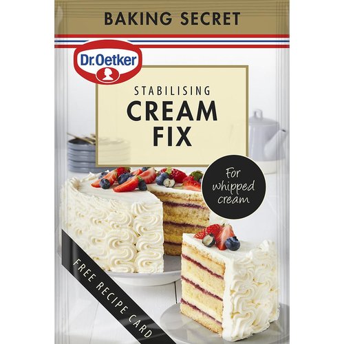 Dr Oetker Cream Fix kerman stabilointiaine