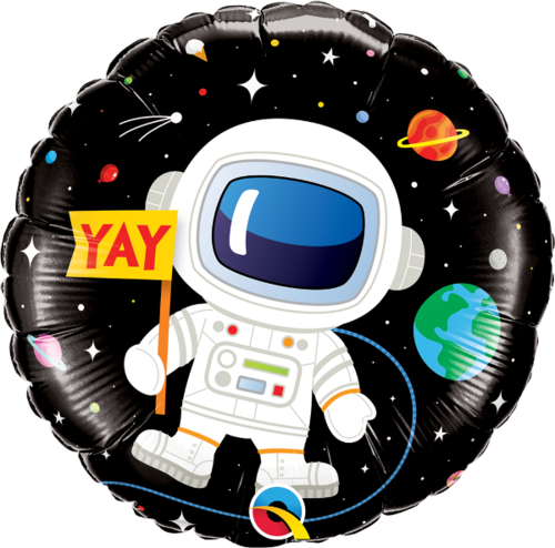 Foliopallo, bday astronaut