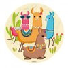 Valmis kakkukuva, Llama
