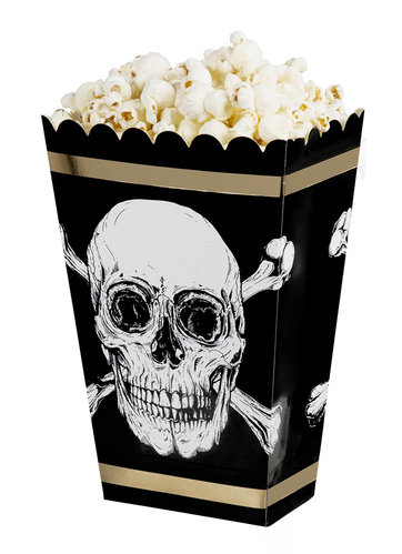 Merirosvo popcorn-boxit, 4kpl