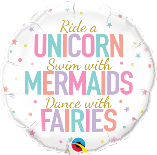 Foliopallo, unicorn and mermaids