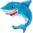 Muotofoliopallo, smilin shark