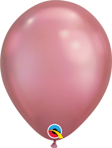 Ilmapallot 100kpl, chrome mauve 7"