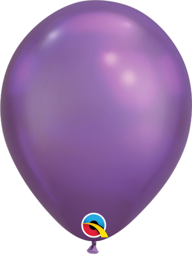 Ilmapallot 100kpl, chrome purple 7"