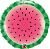 Foliopallo, sliced watermelon