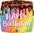 Foliopallo, bday rainbow drip cake