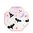 Pink Icon Halloween lautaset