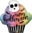 Muotofoliopallo, Halloween Cupcake