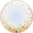 Deco bubble, Gold Confetti 60cm