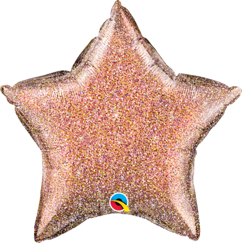 Foliopallo, glittergraphic rosegold