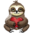 Muotofoliopallo, adorable sloth