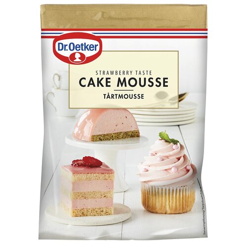 Dr Oetker kakkumousse, mansikka