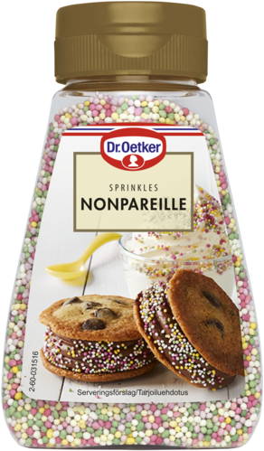 Dr Oetker koristerae, nonparellit