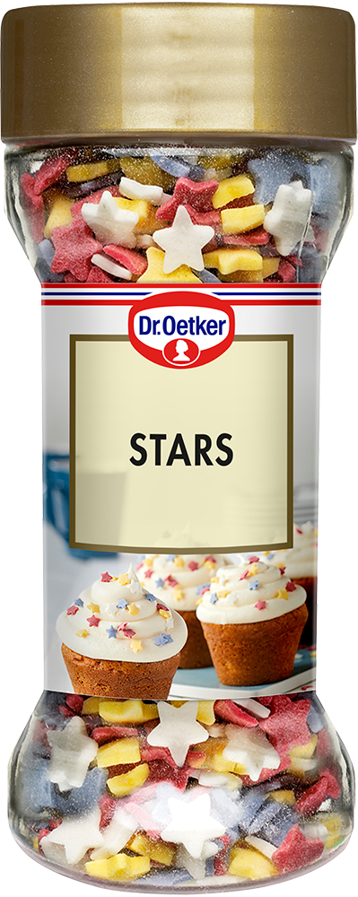 Dr Oetker koristerae, Stars 40g