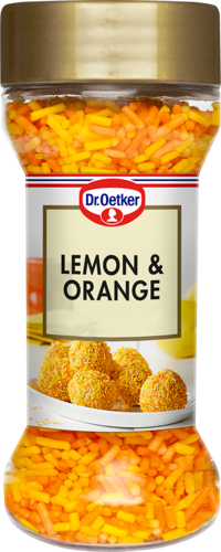 Dr Oetker koristerae, strösselit Lemon & Orange