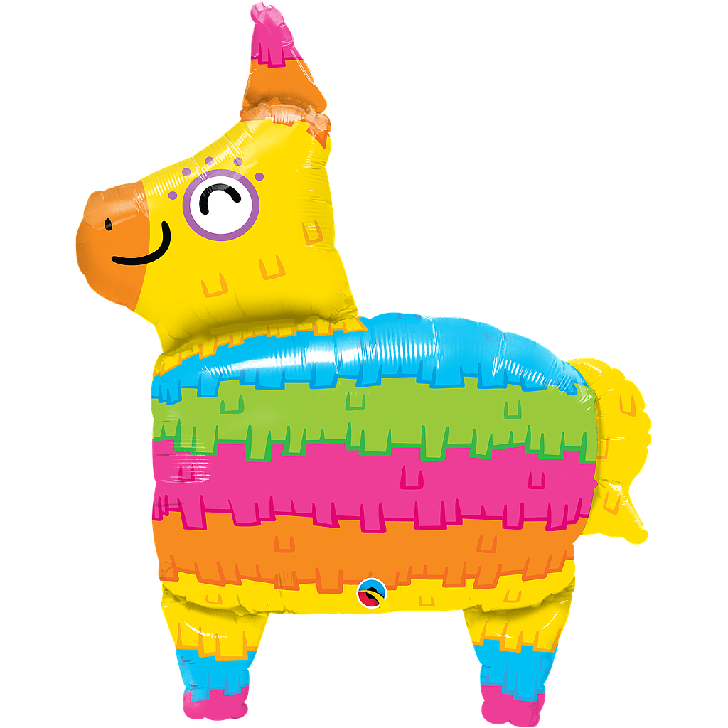Muotofoliopallo, rainbow pinata