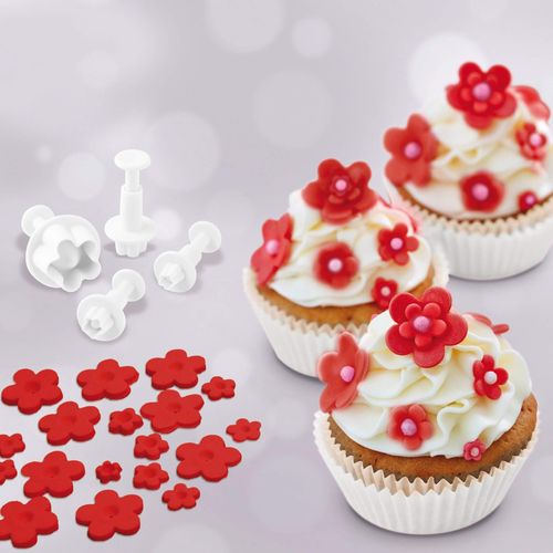 Dr Oetker kukka-muotit 4kpl