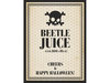 Pulloetiketit, Beetle juice