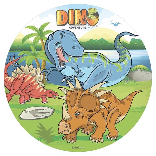 Syötävä kakkukuva, Dinosaurukset