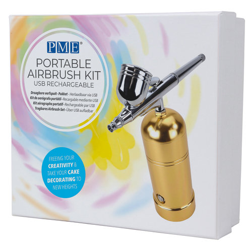 PME Air Brush-kone, USB-ladattava