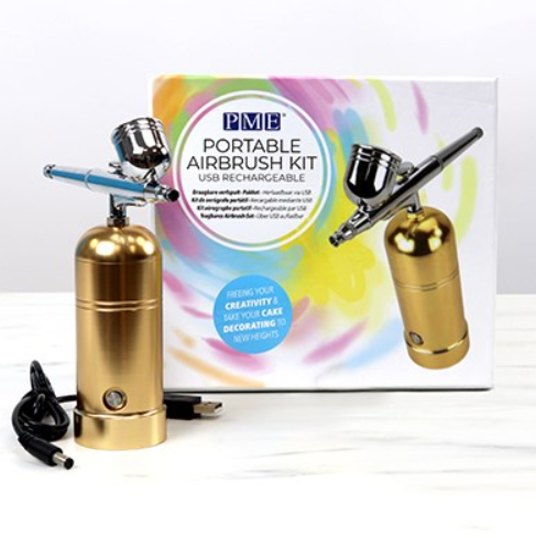 PME Air Brush-kone, USB-ladattava