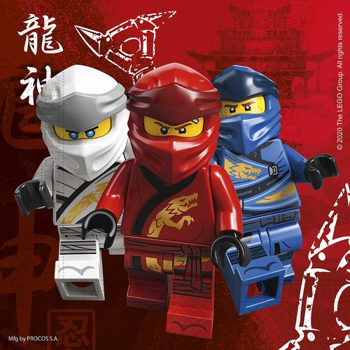 Lego Ninjago isot lautasliinat  